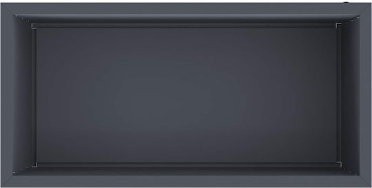 vidaXL Set of 2 Metal Planter Boxes Anthracite