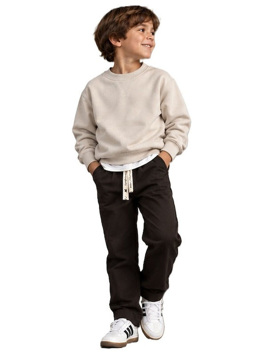 Kids Brown Trousers