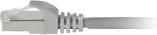 Sharkoon S/FTP Cat.7a (10Gbps) Cablu De Rețea Ethernet 0.5m Gri