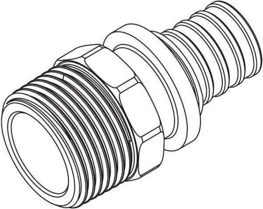 Rehau Messinganschluss Für Rohr 3mm 11691051001