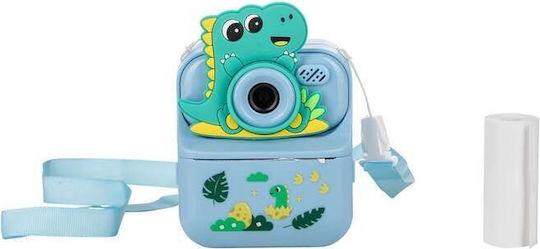 FreeOn Free2Play Aparat Foto pentru Copii cu Imprimare Termică Dinozaur