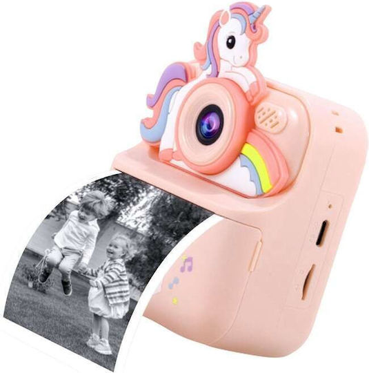 FreeOn FreeOn Kinderkamera mit Thermodruck Einhorn