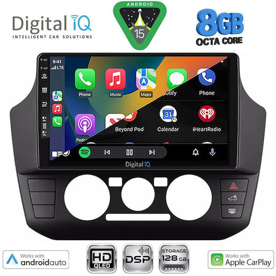 Digital IQ Ηχοσύστημα Αυτοκινήτου για Seat Mii Skoda Citigo 2017-2023 (Bluetooth/USB/WiFi/GPS/Apple-Carplay/Android-Auto) με Οθόνη Αφής 9"