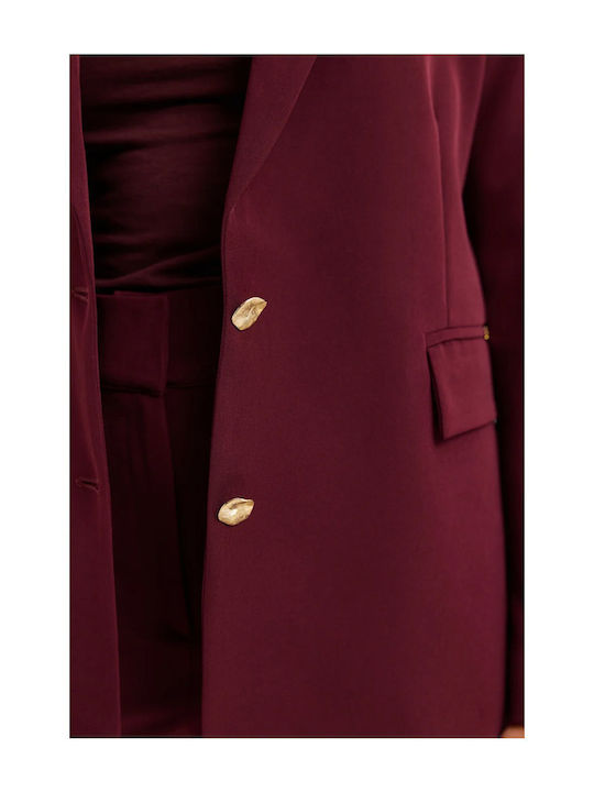 Enzzo Damenblazer Wine