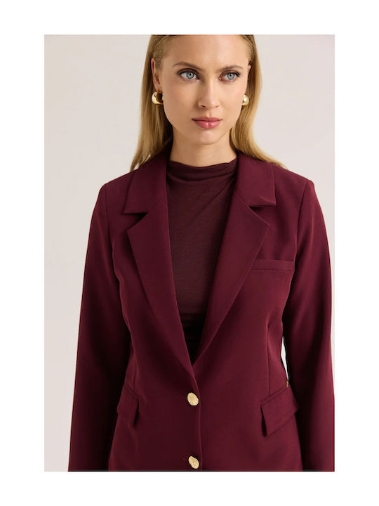 Enzzo Damenblazer Wine