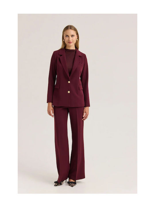 Enzzo Damenblazer Wine