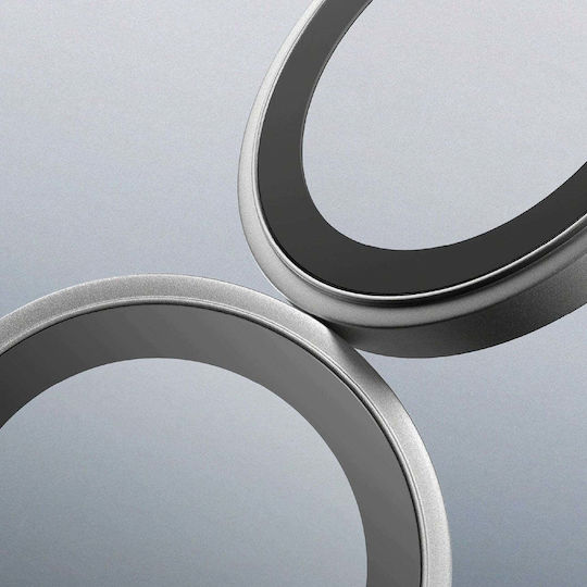AmazingThing Radix Vision Objektiv Kameraschutz für iPhone 18 Pro / 18 Pro Max Silber