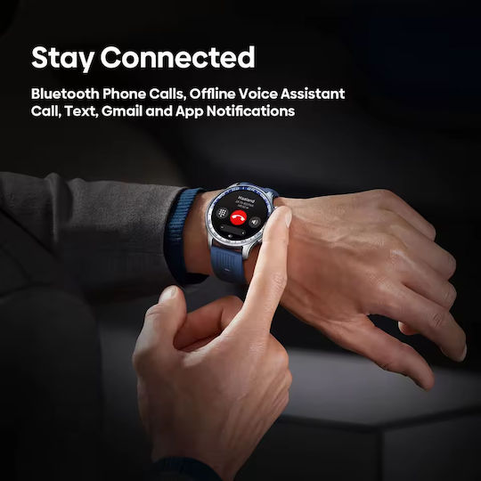 Zeblaze Btalk 4 Pro Smartwatch mit Herzfrequenzmesser (Schwarz)