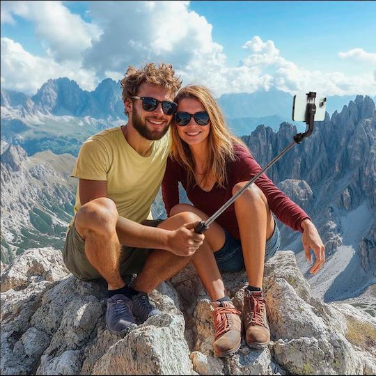 HAMA 70 Selfie Stick Τρίποδο Κινητού Bluetooth Μαύρο