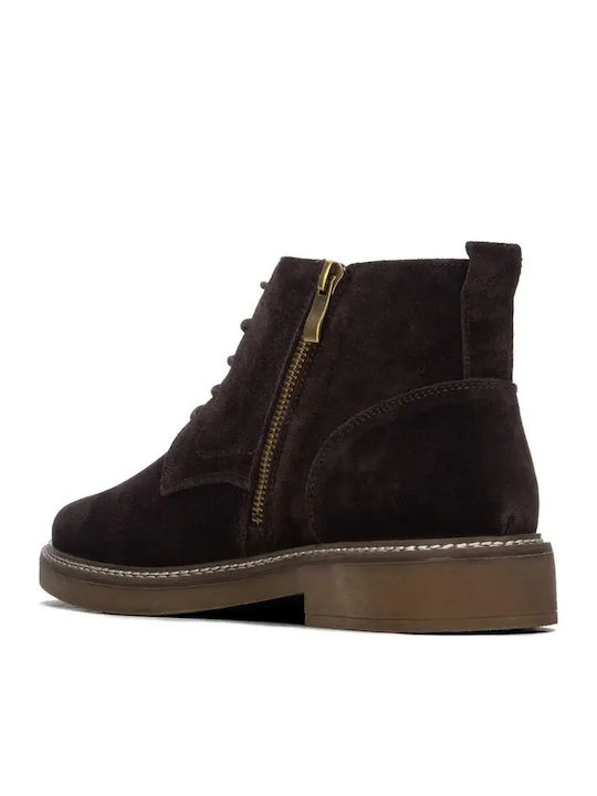 Suede Men's Brown Boots