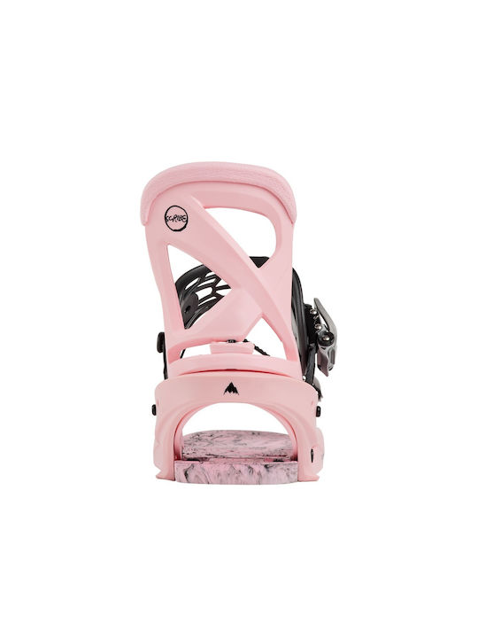 Burton Scribe Women's Snowboard Bindings Pink Colour