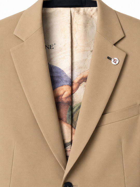 Herrenjacke Beige