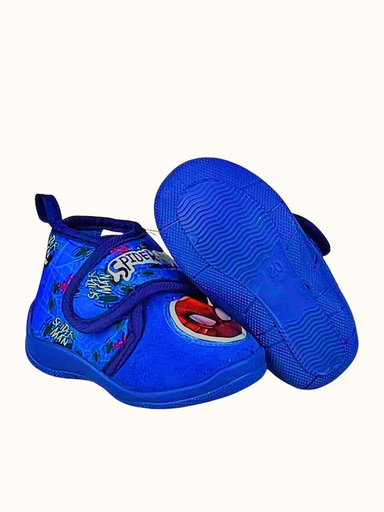 Blau Kinderhausschuhe