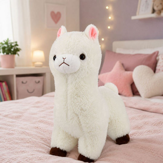 Lean Toys Плюшена Алпака Лама за 3+ Години 38 см
