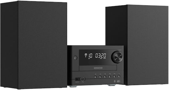 Kenwood Sistem audio 2.0 M450DAB 20W cu CD Player și Bluetooth Negru
