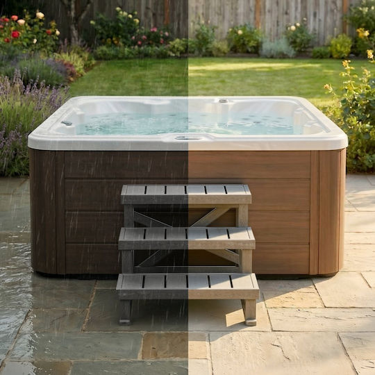 Vevor Plastic Pool Step 31.5x6x20 cm