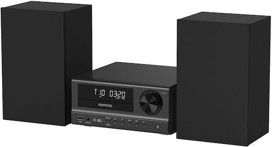 Kenwood 2.0 M750DAB Sound System 80W with CD Player and Bluetooth Black