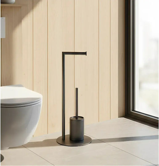 Set de Accesorii de Baie din Inox Gri