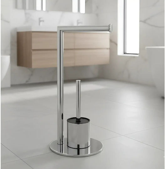 Set Accesorii Baie Inox Argintii