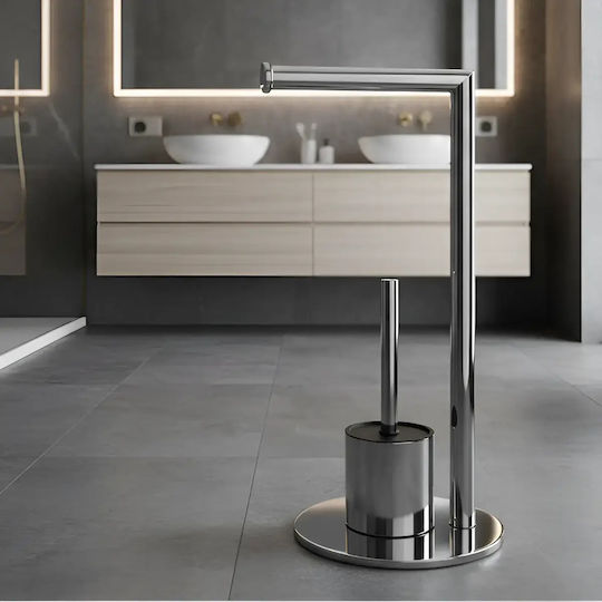 Set Accesorii Baie Inox Argintii
