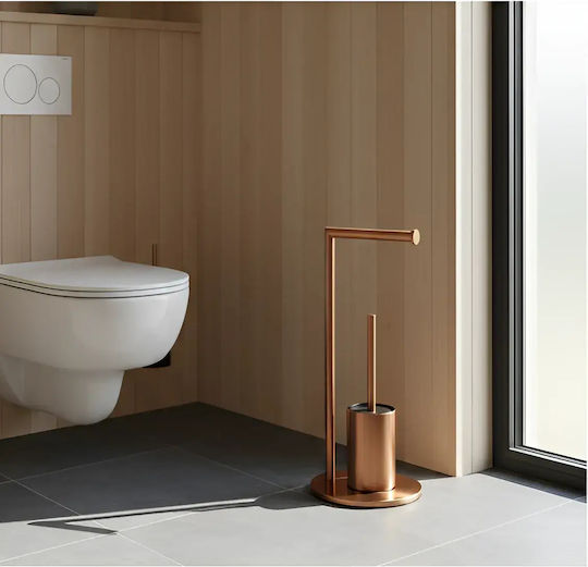 Set de Accesorii de Baie Inox Portocalii
