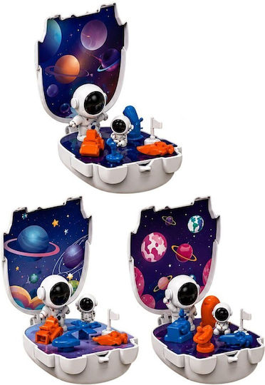 Leantoys Mini Figure Base Astronaut Figure Set Space Planets Space Mini World