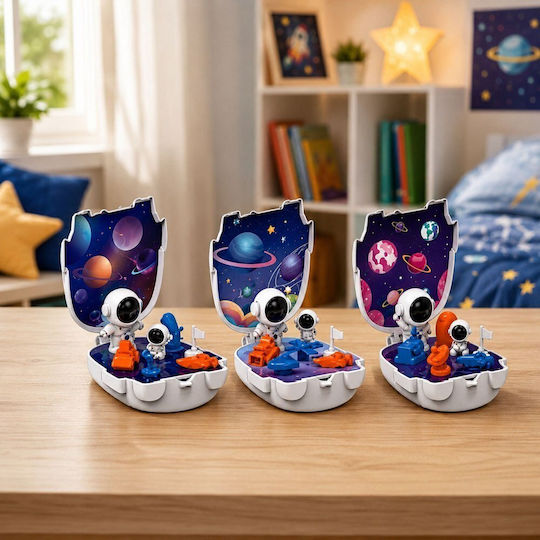 Leantoys Mini Figure Base Astronaut Figure Set Space Planets Space Mini World