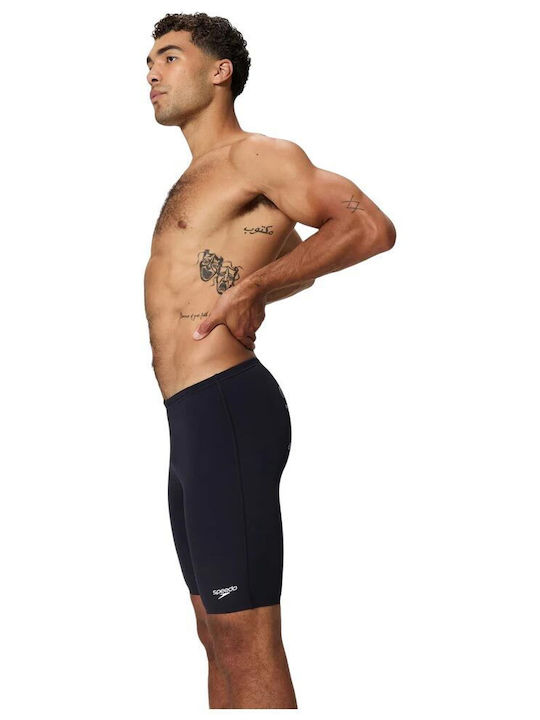 Speedo Endurance+ Logo Costum de Baie de Competiție Tip Jammer pentru Bărbați Negru