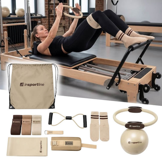 Insportline Pilates Set Sinuata Beige 30638