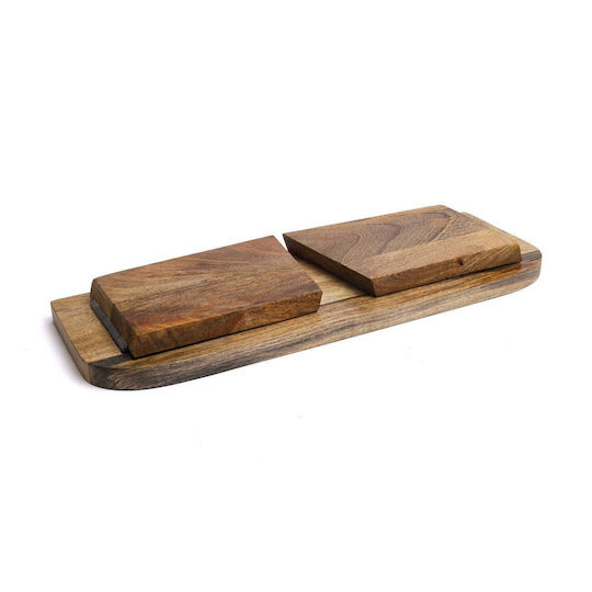 Wooden Meditation Bench Mango Wood Folding Size ±48x18 Cm Weight 2012 G