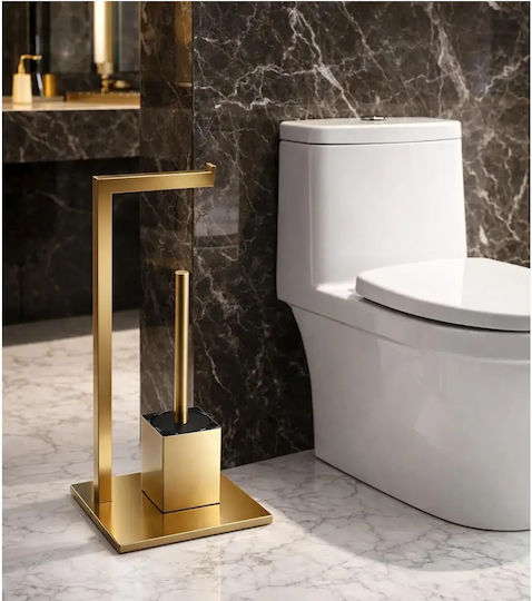 Set de Accesorii de Baie din Inox Auriu