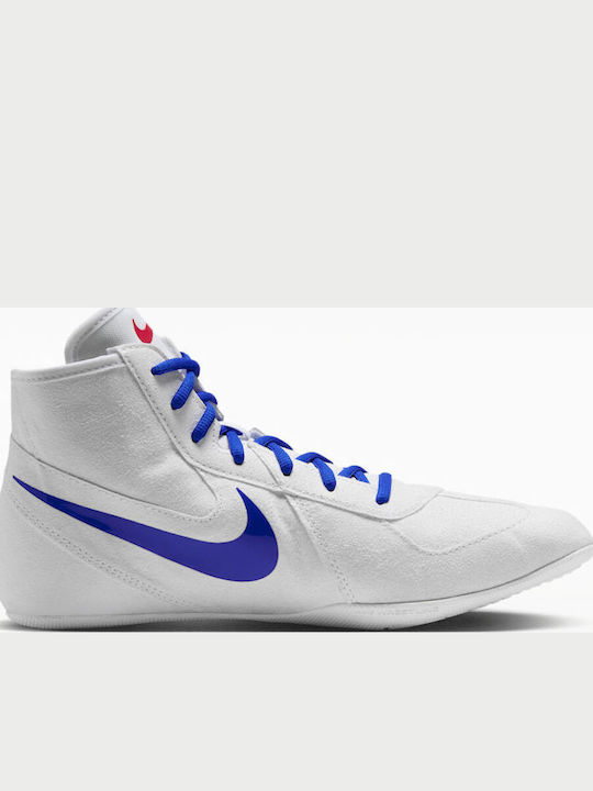 Nike Footsweep 2 High Boxing Shoes White