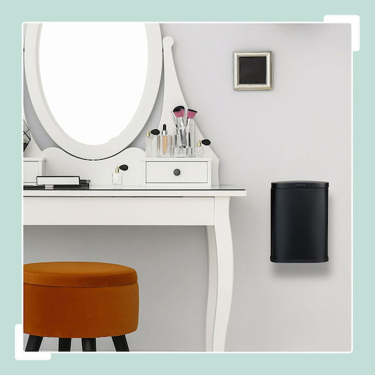 Relaxdays Coș de Baie din Inox 3 l Gri
