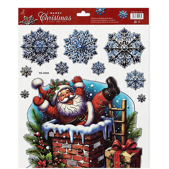 XMASfest Αυτοκόλλητα 12τμχ XMASfest Αυτοκόλλητα 12τμχ
