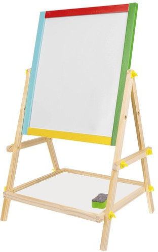 Kruzzel Beidseitige Tafel für Filzstifte und Kreide 65,5 x 40 x 33 cm