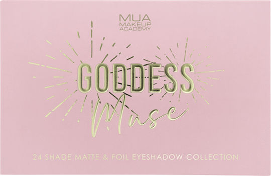 MUA Goddess Muse Pressed Powder Eye Shadow Palette Muse
