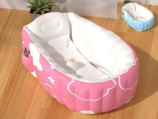 Aufblasbare Baby-Badewanne Rosa