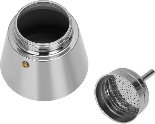 Kraft & Dele Ibric pentru Espresso 6 cești din Inox Negru