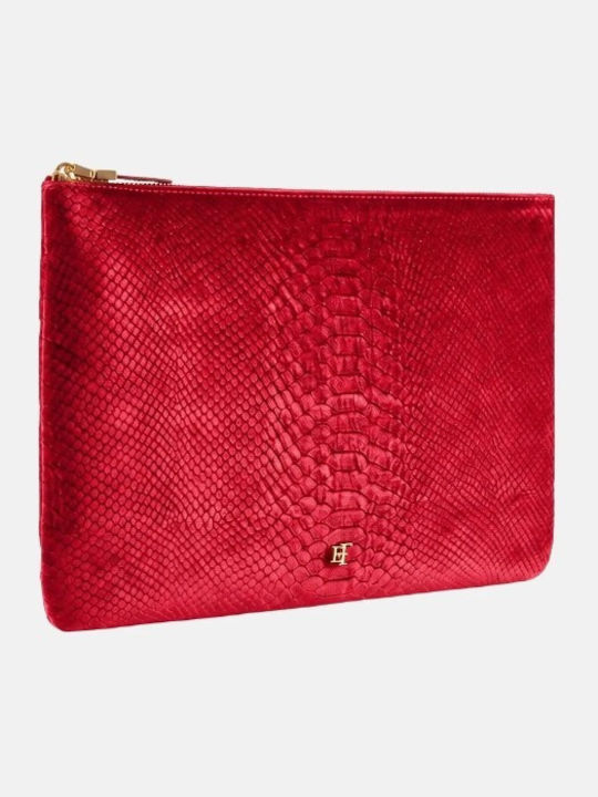 Elisabetta Franchi Дамски Клъч с Крокодилски Десен
