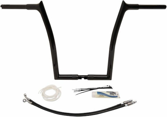Fat Baggers Inc Clip-Ons 32mm 909316-b Harley Davidson Fltrx 1750 ABS 17-20 Width: 89cm Black