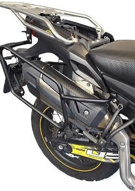 Side Pannier Mounts Voge DS525X '23-'26 Black Motorise