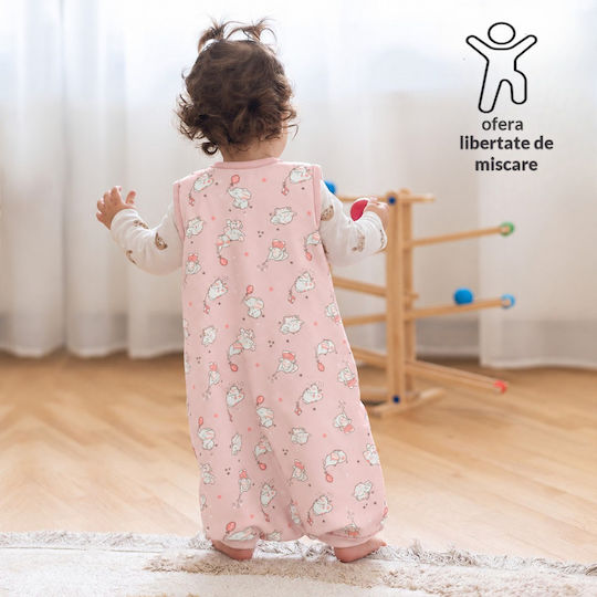 Kidizi Sac de dormit de primăvară 1 tog roz