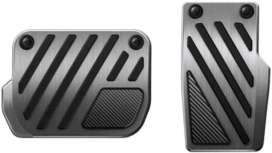 Spigen Καλύμματα Πεντάλ Performance Line Design To200p Acp11627 Tesla 3/y Juniper Y L Κυρτά Αντιολισθητικά Ασημί