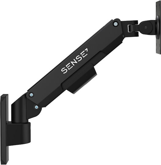 SENSE7 Επιτοίχια Βάση Οθόνης έως 32" με Βραχίονα (739616)