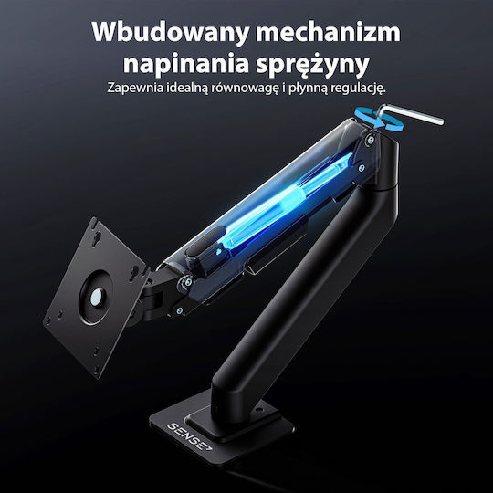 SENSE7 Настолна Стойка за Монитор с Рамо (017979)