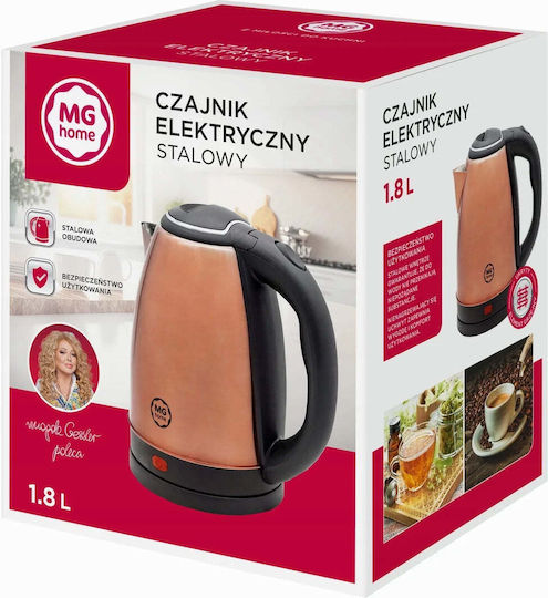 Hella Kettle 1.8lt 1500W Brown