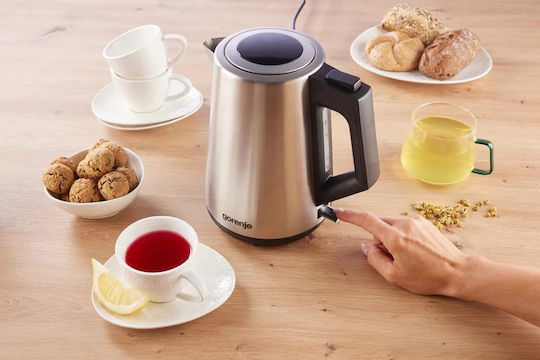 Gorenje 1.7L 2200W Silver Kettle