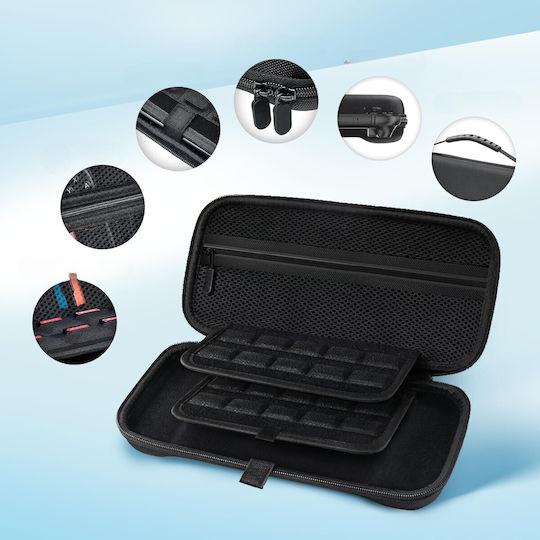 Schwarze Schutzhülle für Nintendo Switch 2 – Zubehör-Set