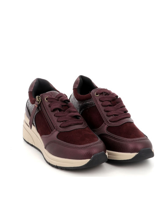 Sneakers Anatomici de Damă Burgundy