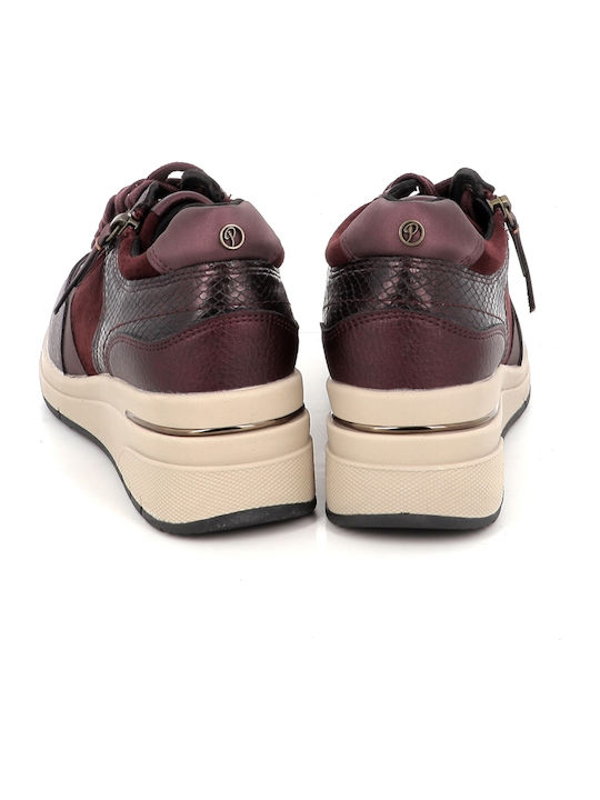 Sneakers Anatomici de Damă Burgundy